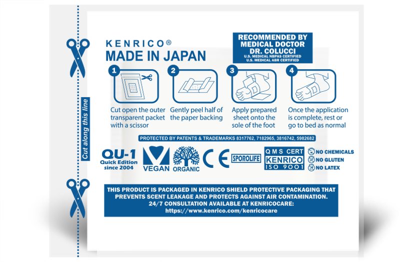 60 KENRICO QUICK QU-1 EASYTOUCH (with regular white adhesives) 